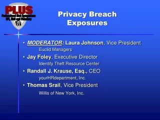 Privacy Breach Exposures