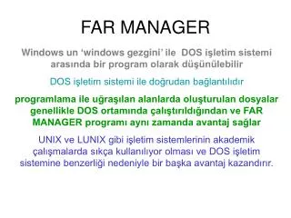 far manager