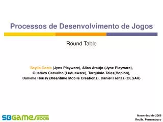 processos de desenvolvimento de jogos