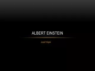 albert einstein