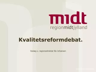 kvalitetsreformdebat