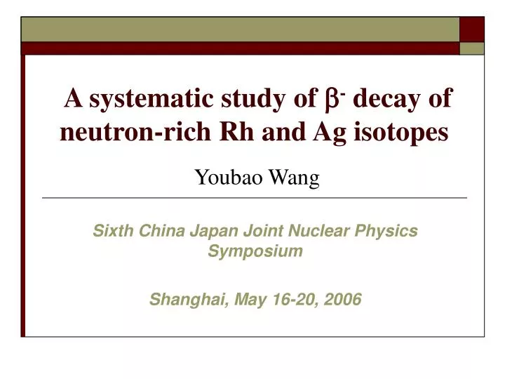 a systematic study of b decay of neutron rich rh and ag isotopes