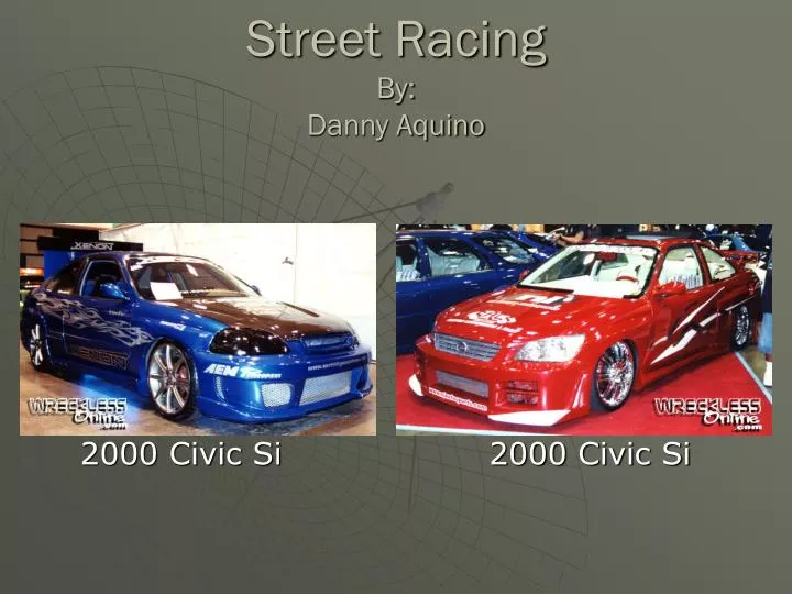 street racing by danny aquino