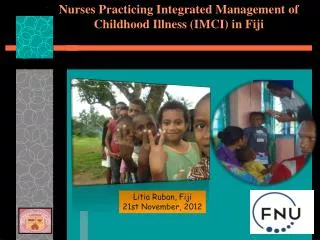 Nurses Practicing Integrated Management of Childhood Illness (IMCI) in Fiji