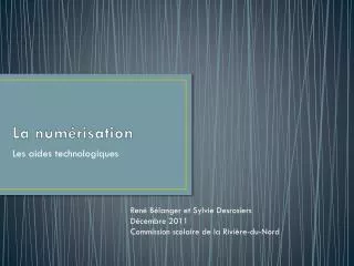 la num risation