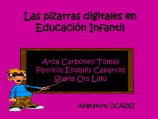 las pizarras digitales en educaci n infantil