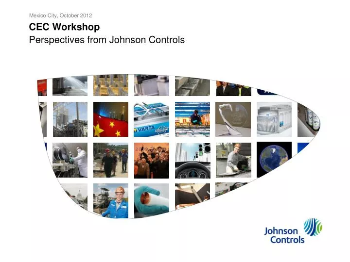 cec workshop perspectives from johnson controls