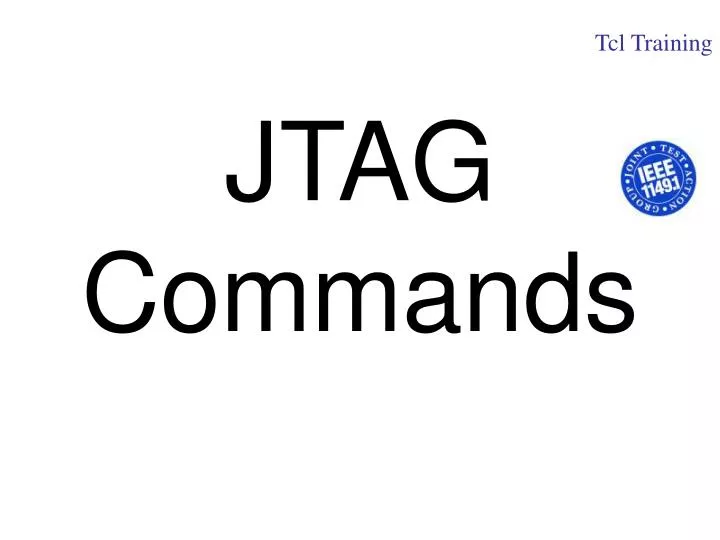 jtag commands
