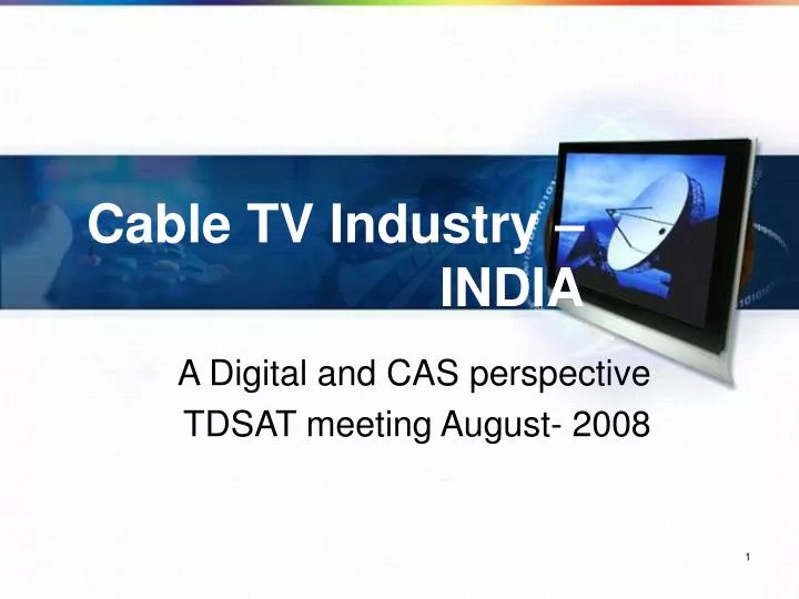 cable tv industry india