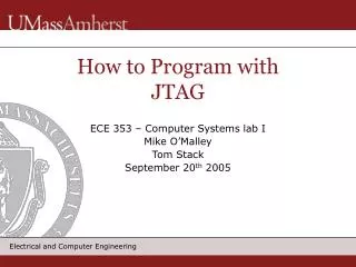 How to Program with JTAG