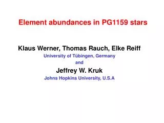Element abundances in PG1159 stars