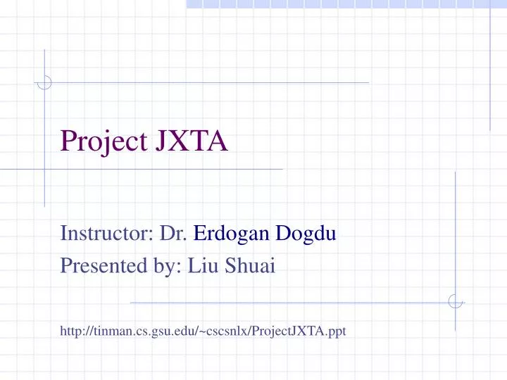 project jxta