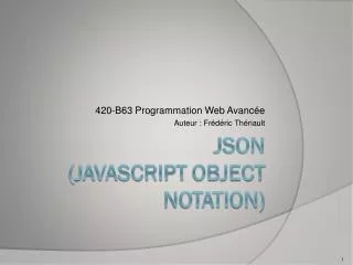420 b63 programmation web avanc e auteur fr d ric th riault