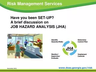 Have you been SET-UP? A brief discussion on JOB HAZARD ANALYSIS (JHA)