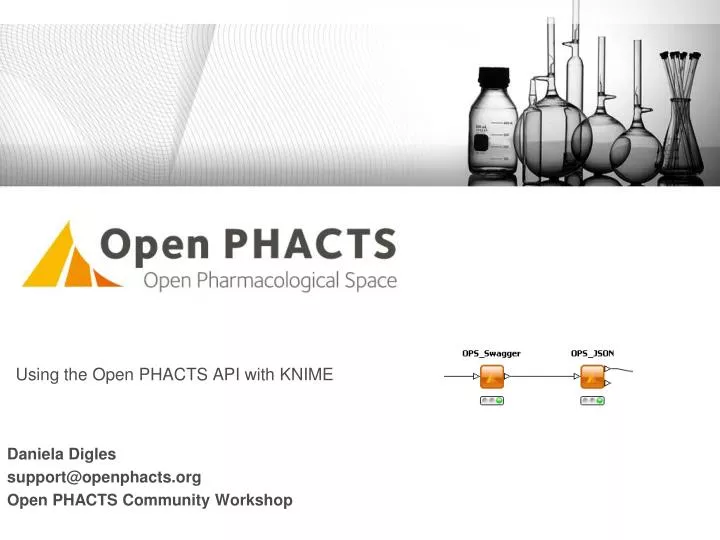 using the open phacts api with knime