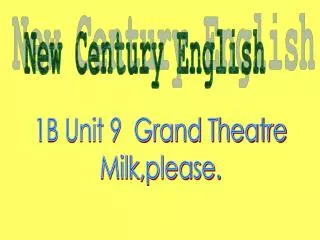 New Century English