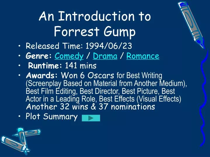 an introduction to forrest gump