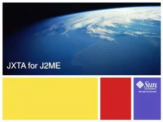 JXTA for J2ME