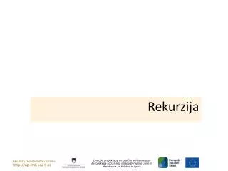 rekurzija