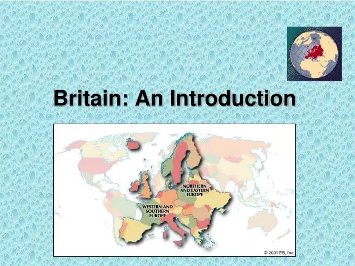 britain an introduction