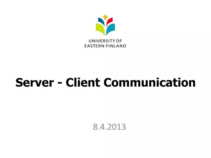 server client communication