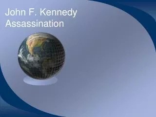 John F. Kennedy Assassination