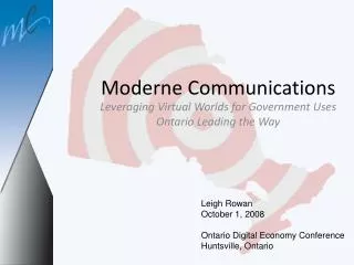 Moderne Communications