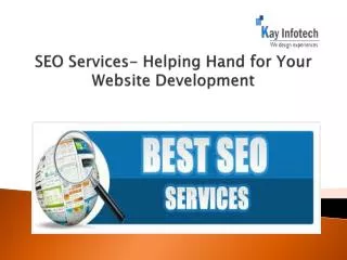 SEO Services- Helping Hand for Your Website Development