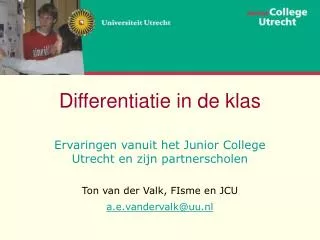 differentiatie in de klas