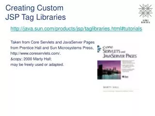 Creating Custom JSP Tag Libraries