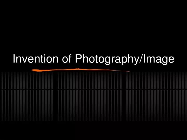 invention of photography image