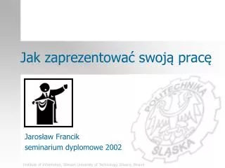jak zaprezentowa swoj prac