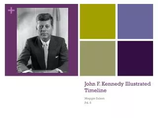 John F. Kennedy Illustrated Timeline