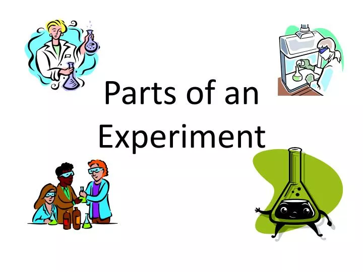 parts of an experiment