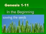 Genesis 1-11 - slide 1