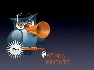 Wimba PRONTO