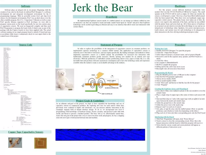jerk the bear