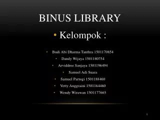 BINUS LIBRARY