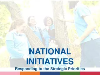 NATIONAL INITIATIVES Responding to the Strategic Priorities