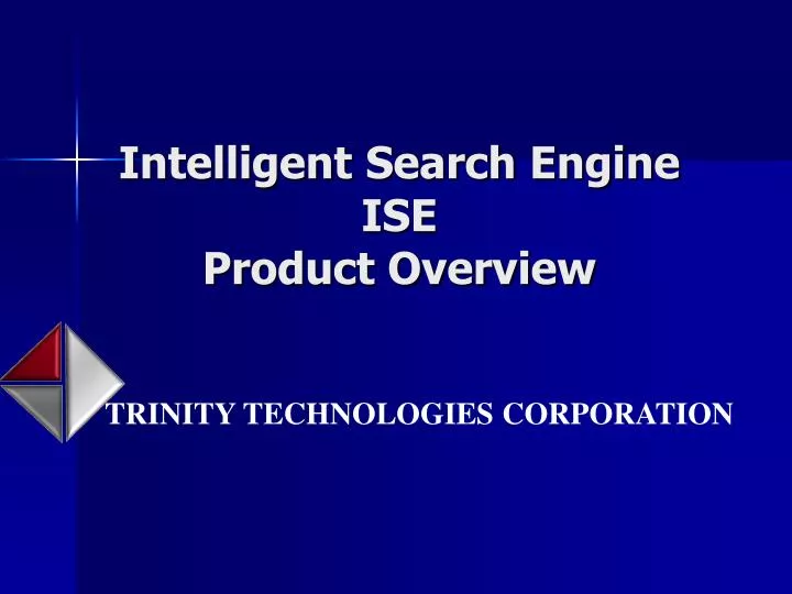 intelligent search engine ise product overview
