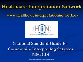 Healthcare Interpretation Network