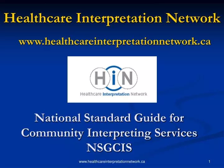 healthcare interpretation network