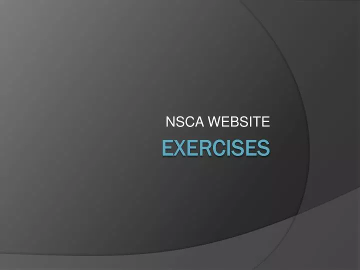nsca website