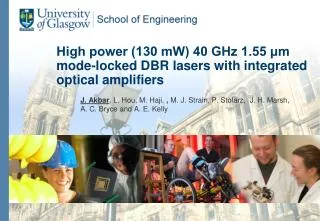 High power (130 mW) 40 GHz 1.55 ?m mode-locked DBR lasers with integrated optical amplifiers