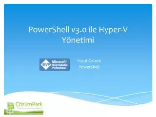 power s hell v3 0 ile hyper v y netimi