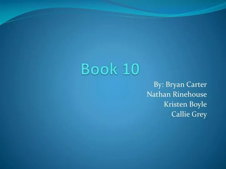 book 10