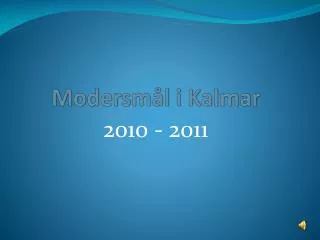 modersm l i kalmar