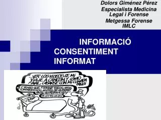 informaci consentiment informat