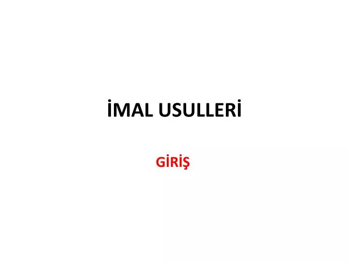 mal usuller