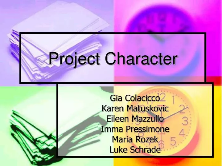 project character